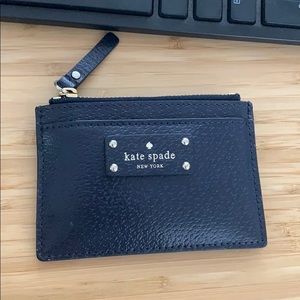 Kate Spade Jeanne Small Navy Blue Cardholder